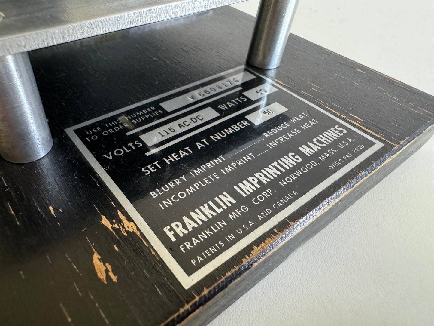 FRANKLIN Hot Foil Stamping And Embossing Machine