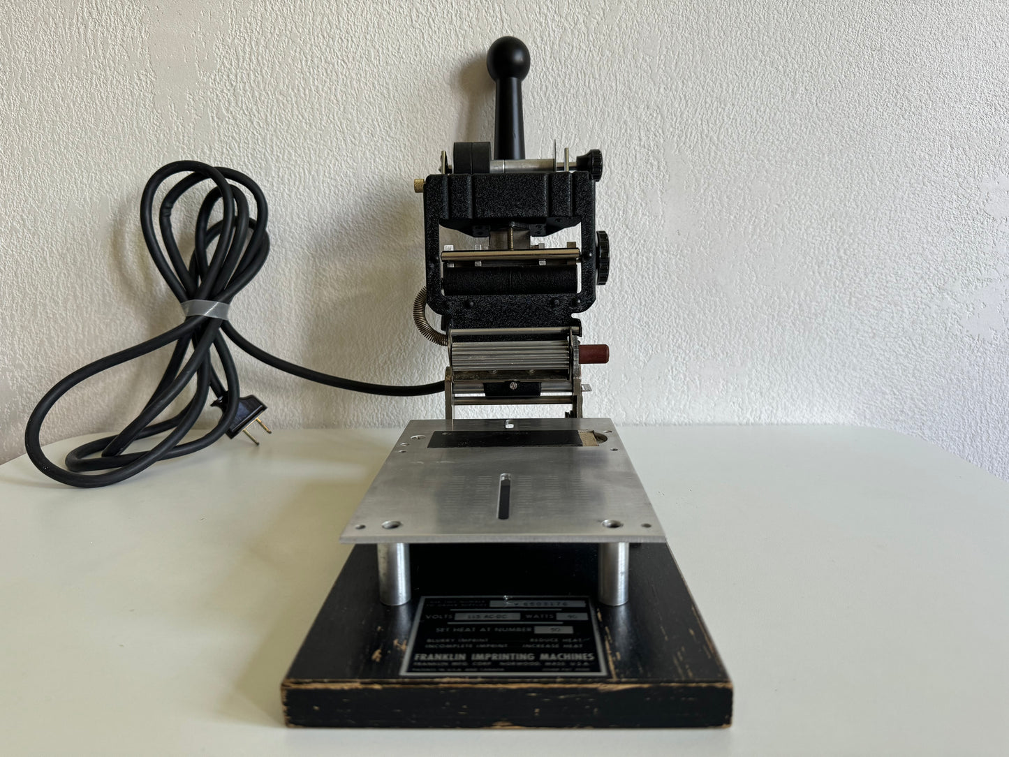 FRANKLIN Hot Foil Stamping And Embossing Machine