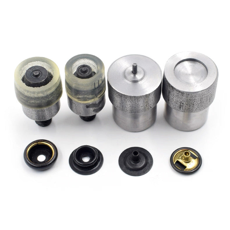 13mm & 15mm Snap Button Die Set for Permex SK35 SK75 – Metal Fastener Press Tool