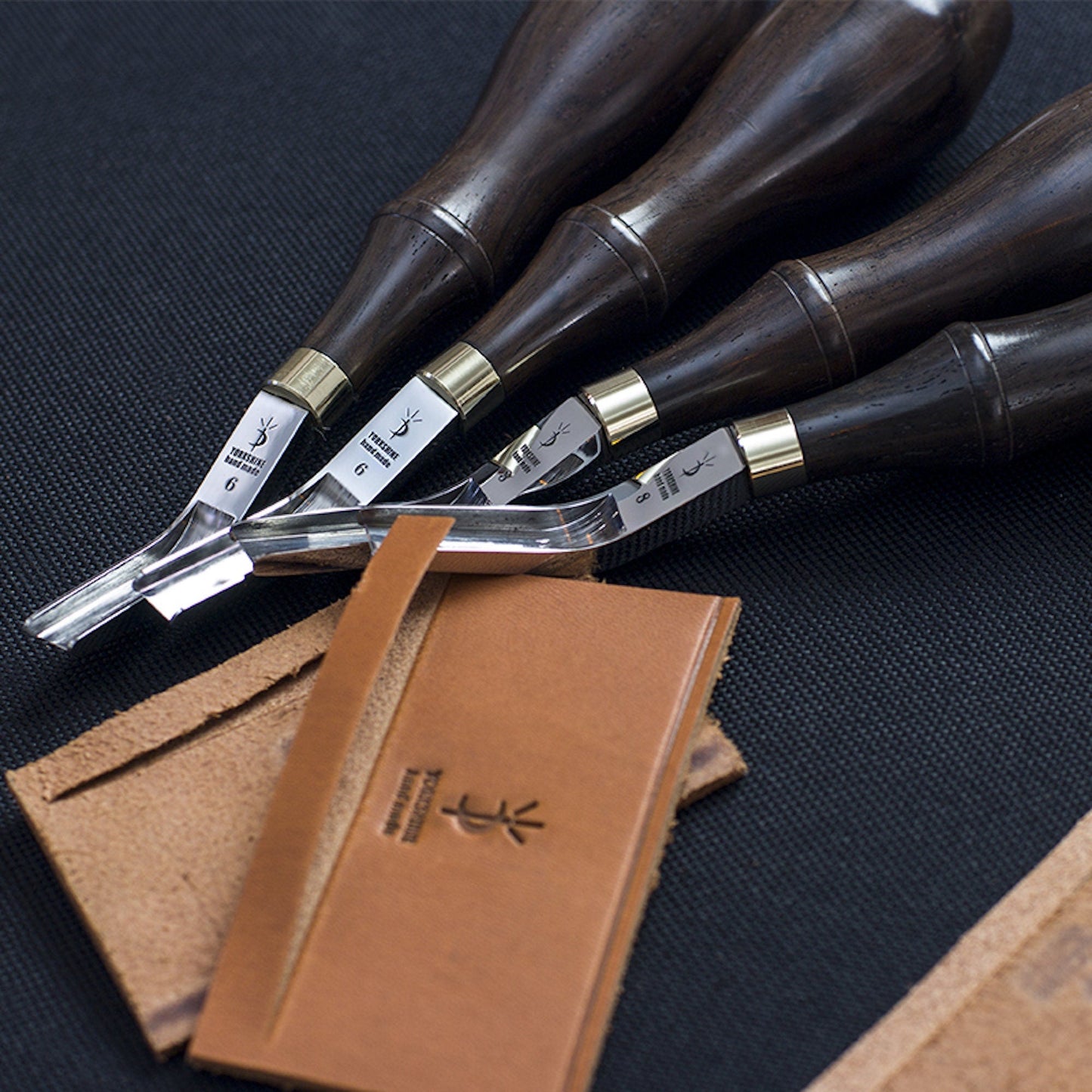 6mm and 8mm Edge Skiving Tool, Skiving Knife, Hand Working Edge Skiver Tool, Leather Working Tool, Edge skiving toolYorkshine