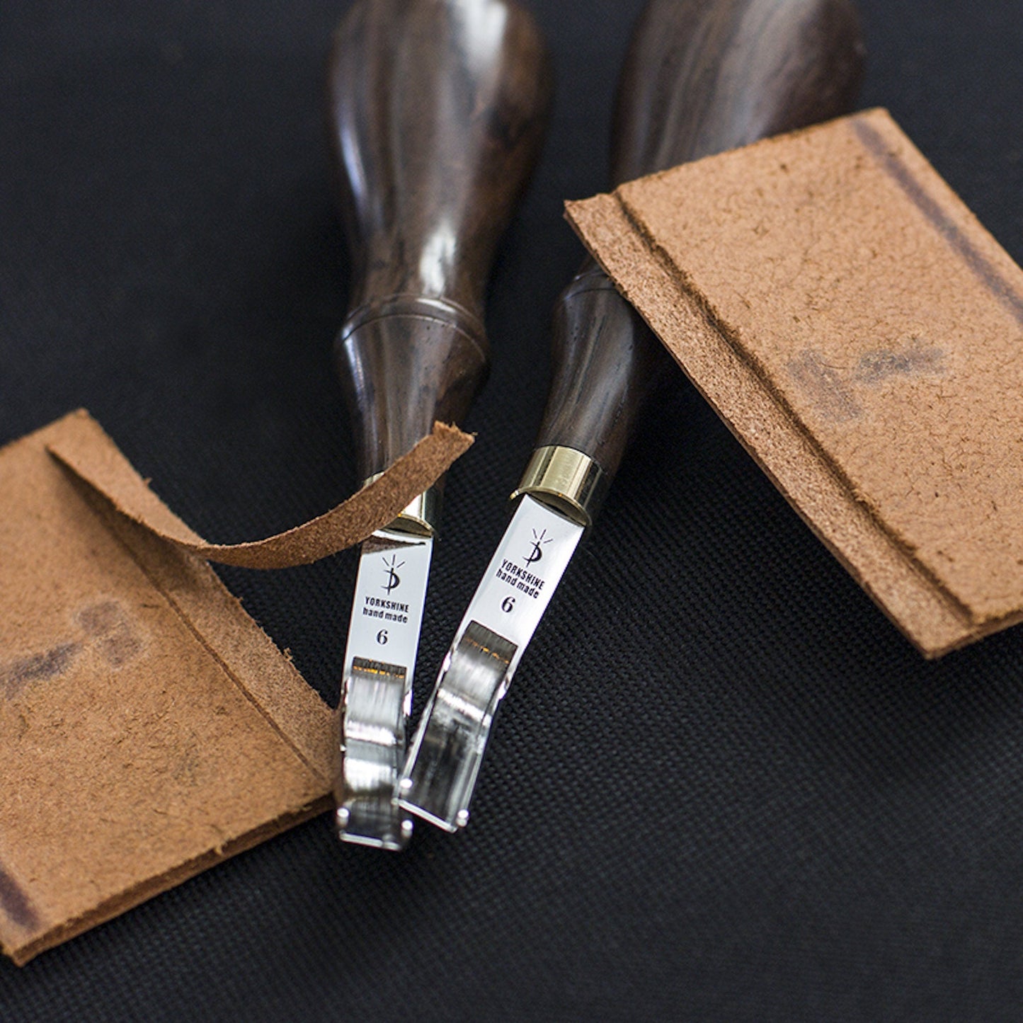 6mm and 8mm Edge Skiving Tool, Skiving Knife, Hand Working Edge Skiver Tool, Leather Working Tool, Edge skiving toolYorkshine