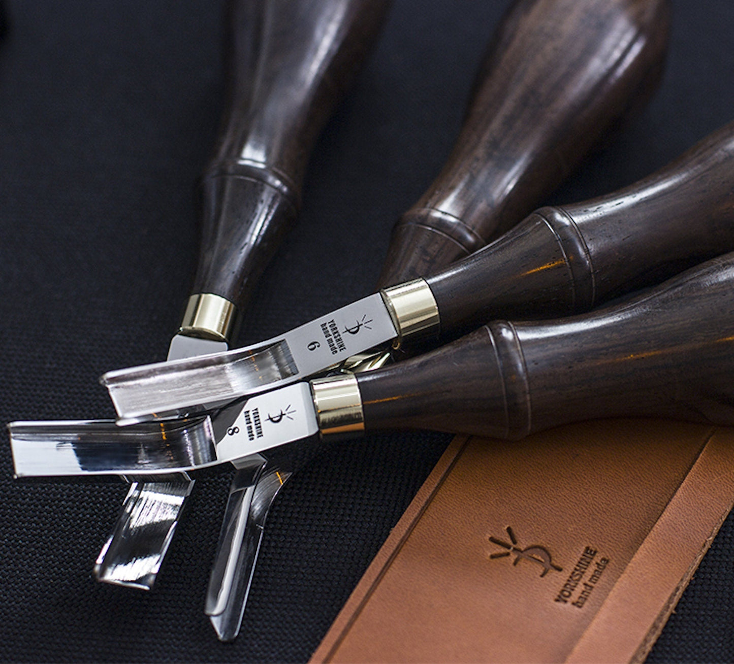 6mm and 8mm Edge Skiving Tool, Skiving Knife, Hand Working Edge Skiver Tool, Leather Working Tool, Edge skiving toolYorkshine