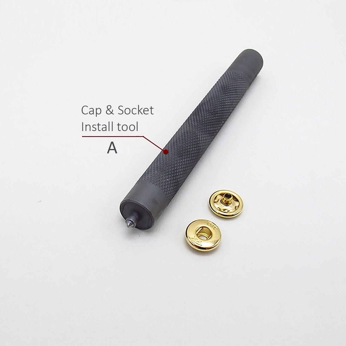 THK & PRYM (ex. Fiocchi) installing tools for four parts S-spring snap button Installing toolsKyoshin Elle