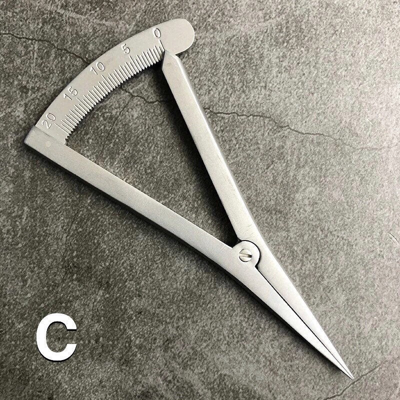 Unique Wing Divider Leather Craft Scratch Leathercraft Adjustable Compass Leather Marking Tool Saddlers Scorer DIY Tools Wing DividerCharismaleathertools