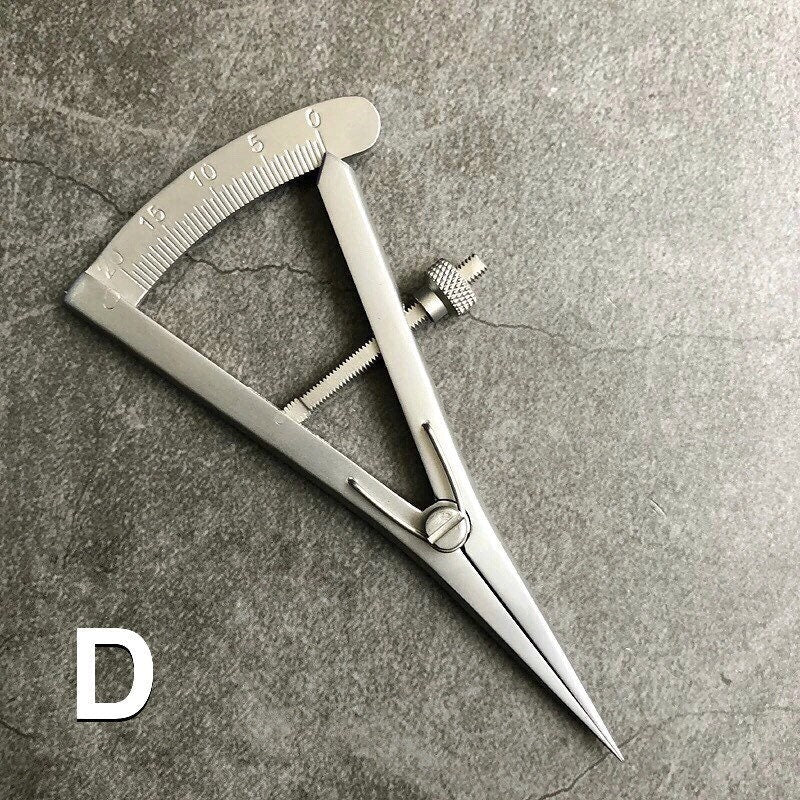 Unique Wing Divider Leather Craft Scratch Leathercraft Adjustable Compass Leather Marking Tool Saddlers Scorer DIY Tools Wing DividerCharismaleathertools