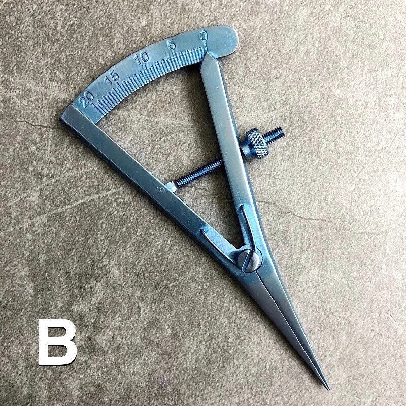 Unique Wing Divider Leather Craft Scratch Leathercraft Adjustable Compass Leather Marking Tool Saddlers Scorer DIY Tools Wing DividerCharismaleathertools