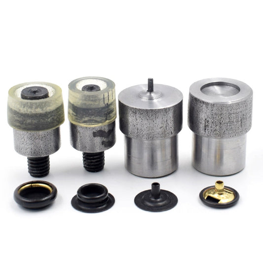 13mm & 15mm Snap Button Die Set for Permex SK35 SK75 – Metal Fastener Press Tool
