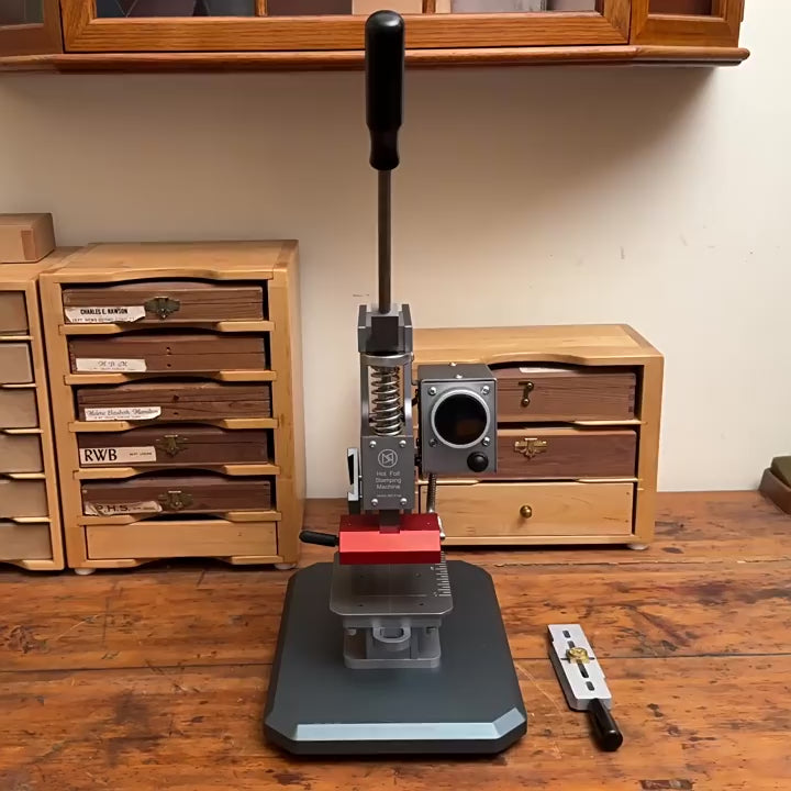 もみ消し　MPS　Foil Maple Rock Hot Foil Stamping Machine – Charismaleathertools
