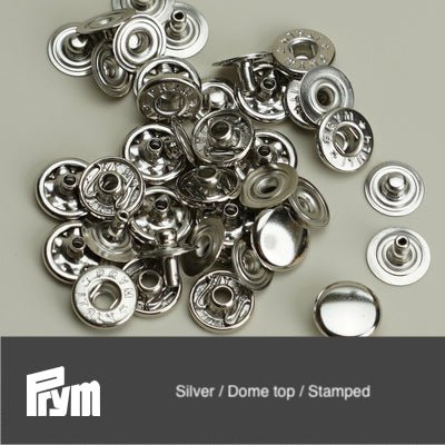 Italian 9.7mm PRYM (ex. Fiocchi) four-part S-spring snap buttons ...
