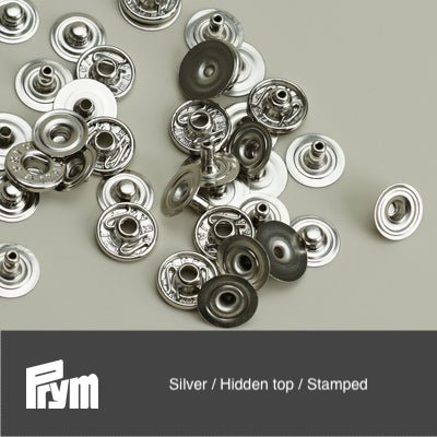 Italian 9.7mm PRYM (ex. Fiocchi) four-part S-spring snap buttons Snap ButtonsPrym