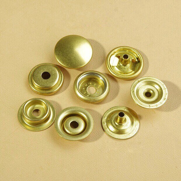 Japan imported 15,4mm YKK PERMEX four parts ring-spring button, Snap Button, Brass Button, Snaps Snap ButtonsYKK