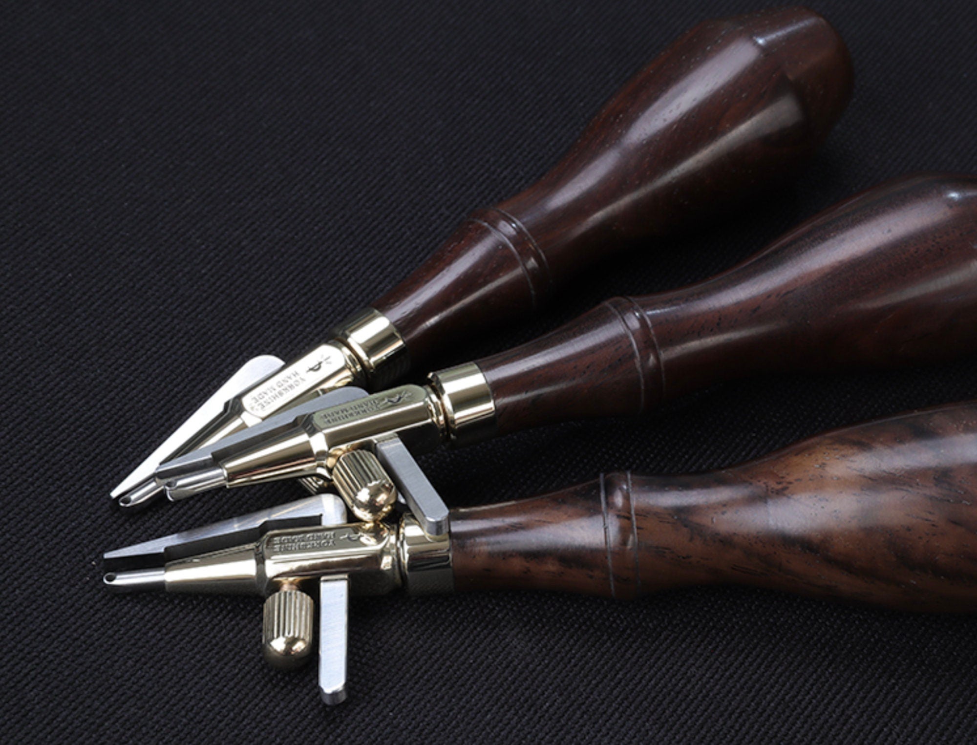 Multiple Grooving Tool Leather Groover Tool, Multiple Grove Size 1.0, 1.5, 2.0 mm, Stitching ...