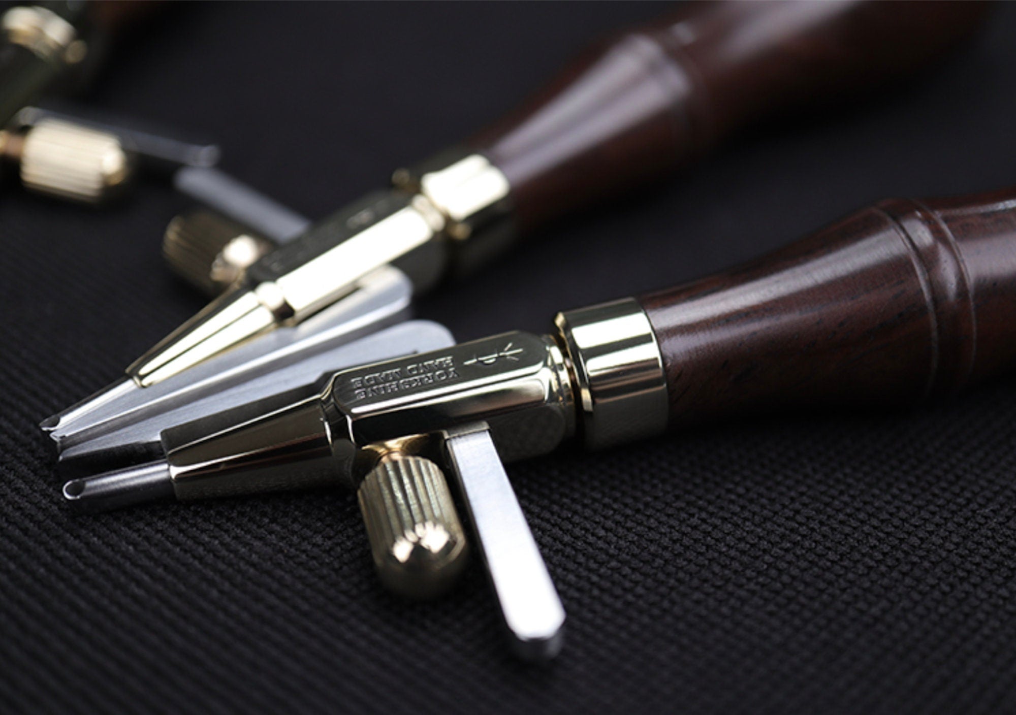 Multiple Grooving Tool Leather Groover Tool, Multiple Grove Size 1.0, 1.5, 2.0 mm, Stitching ...